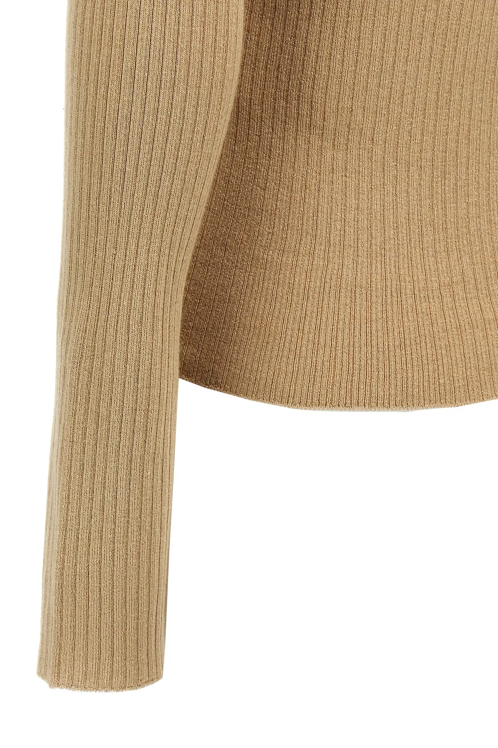 V-Neck Long-Sleeved Sweater