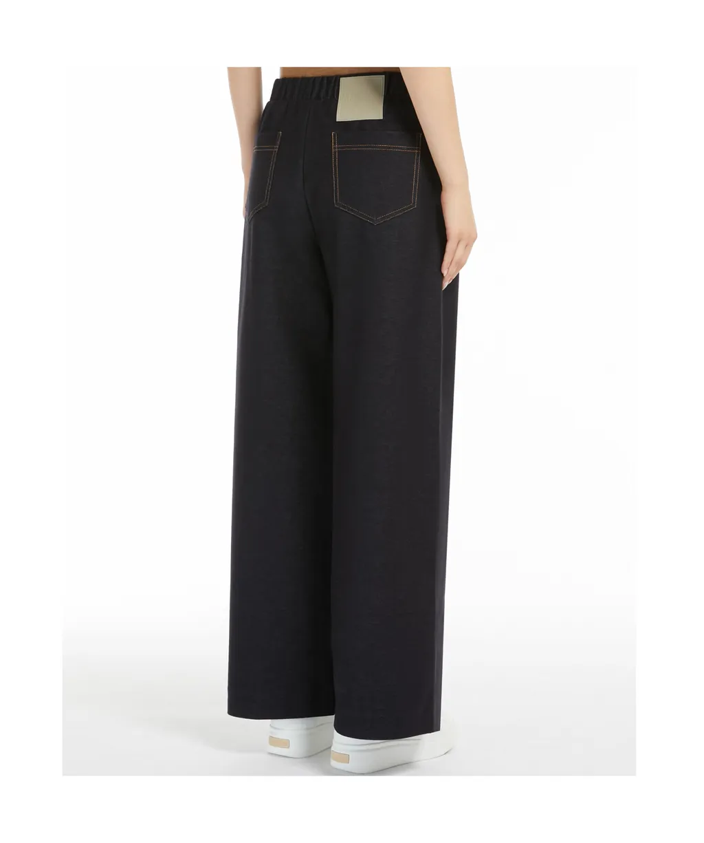Wide-Leg Casual Pants