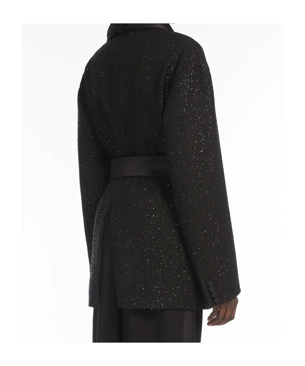 Embellished Belted Jacket