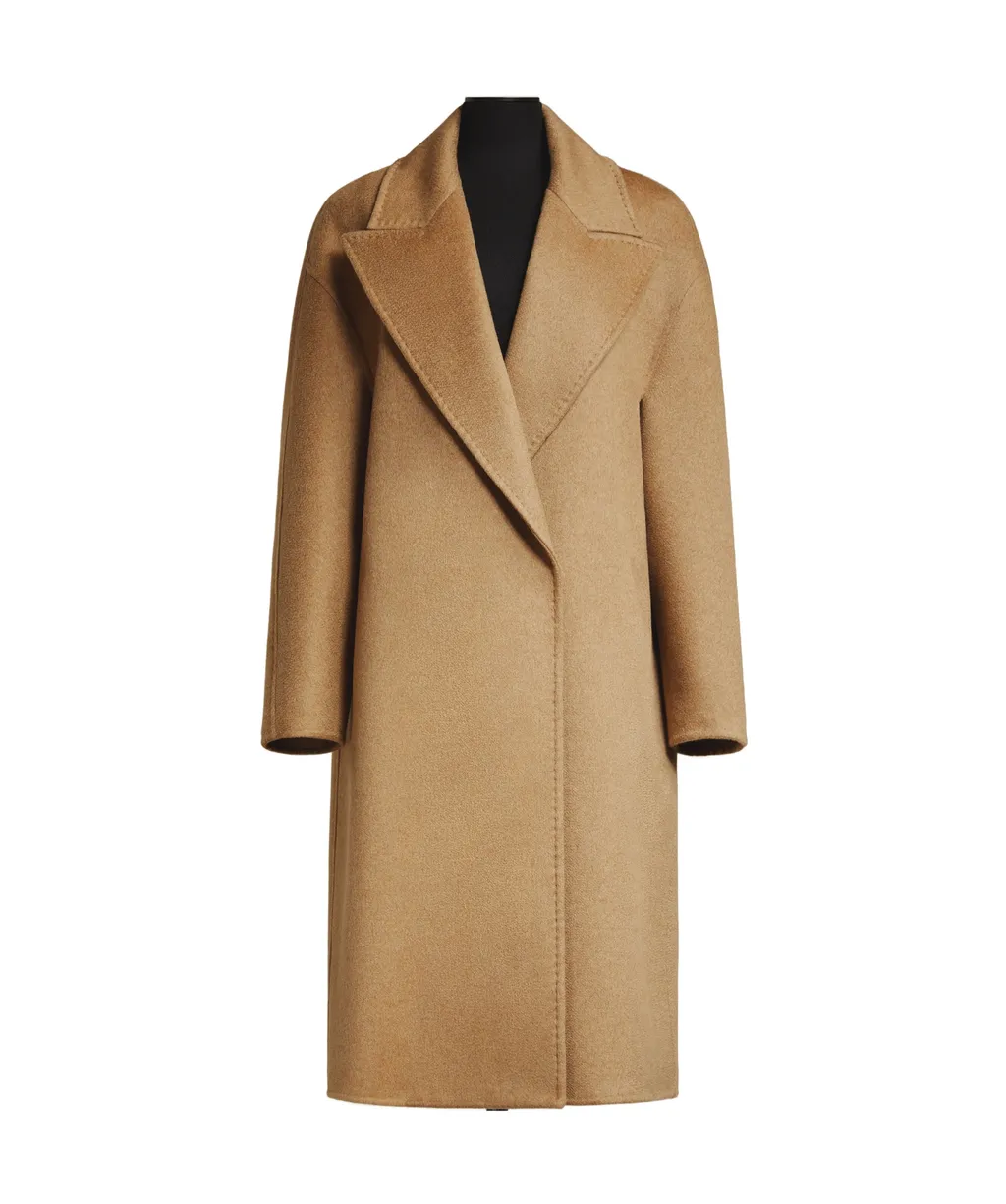 Valle Straight Hem Belted Coat