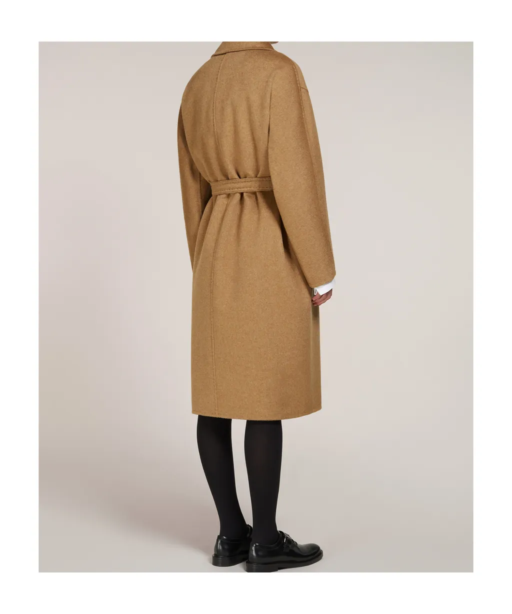 Valle Straight Hem Belted Coat