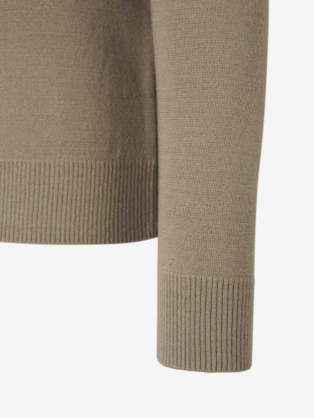 V-Neck Long-Sleeved Jumper