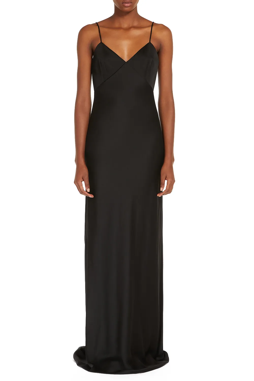 V-Neck Sleeveless Maxi Dress