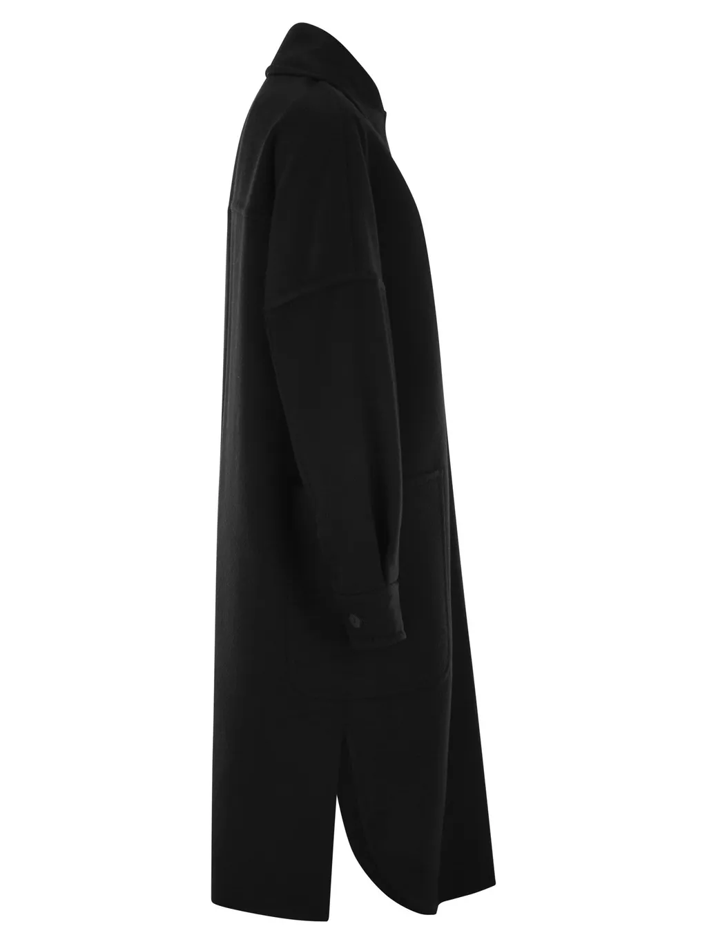 Atelier Button Detailed Oversized Coat