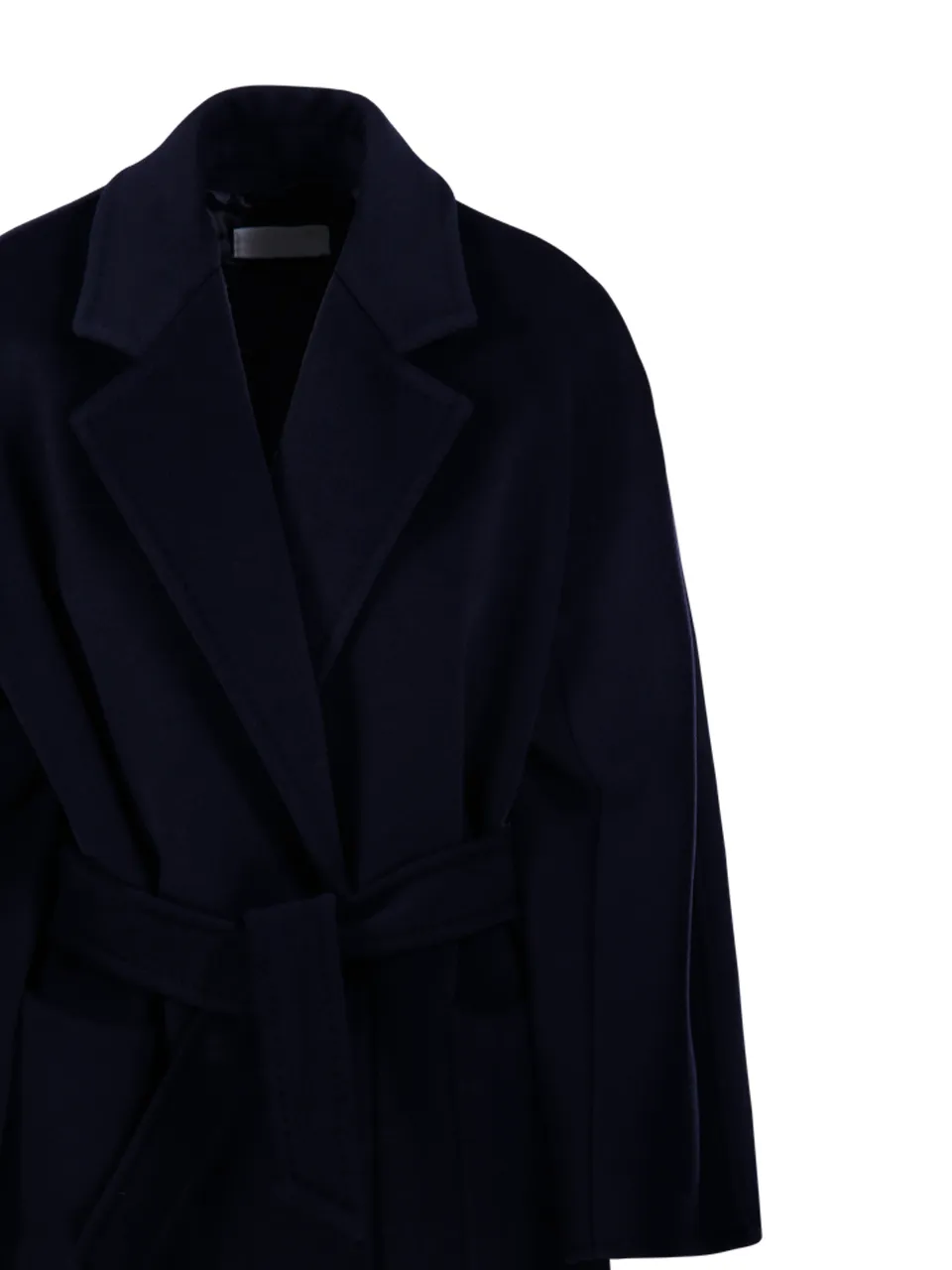 Belted Long-Sleeved Coat