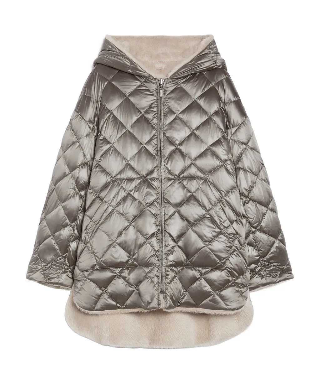 The Cube Zip-Up Long-Sleeved Reversible Coat