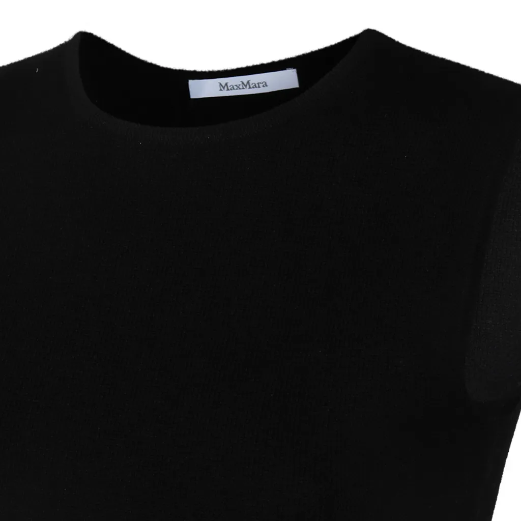 Crewneck Sleeveless Top