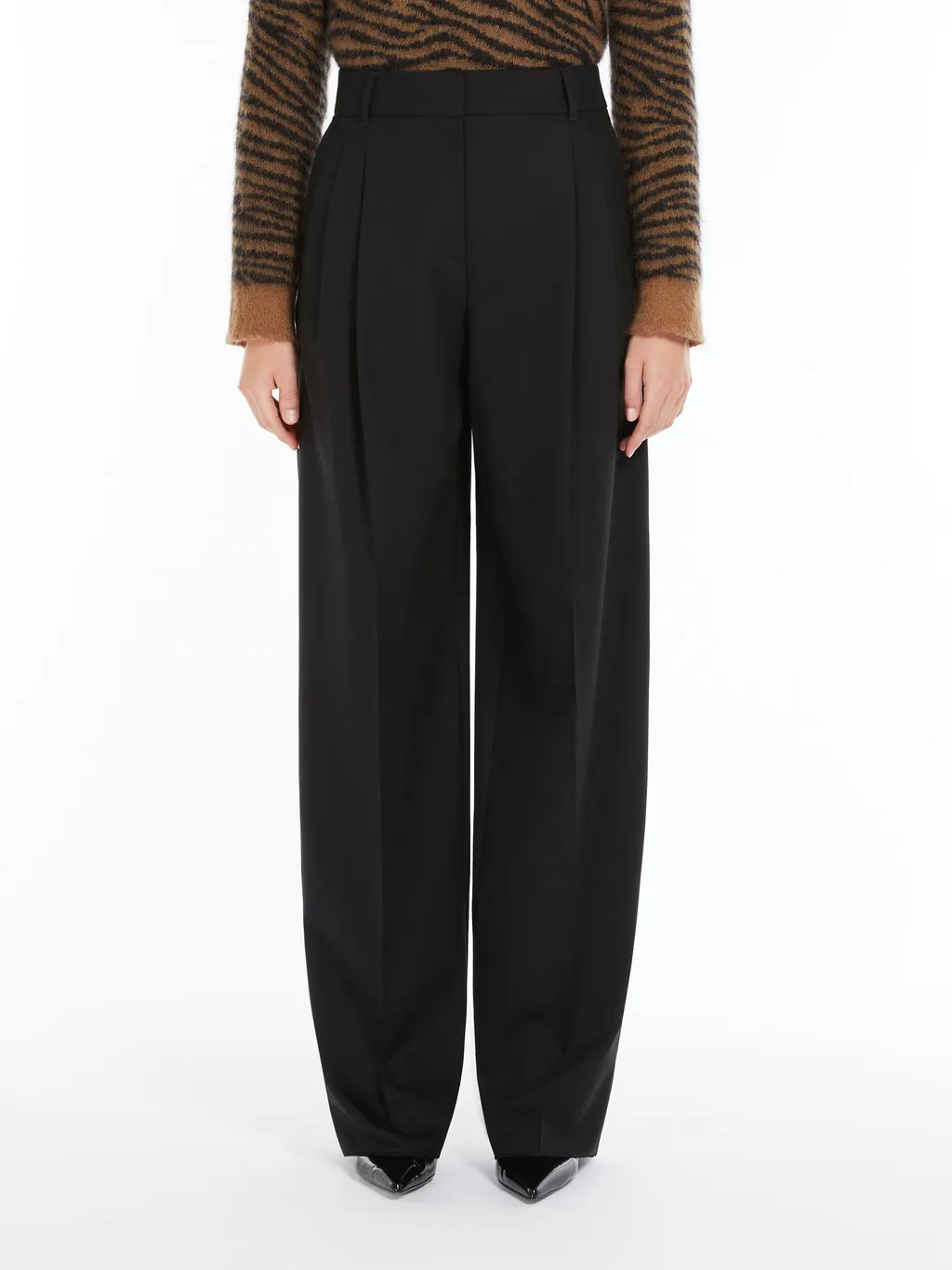 Wool Twill Trousers