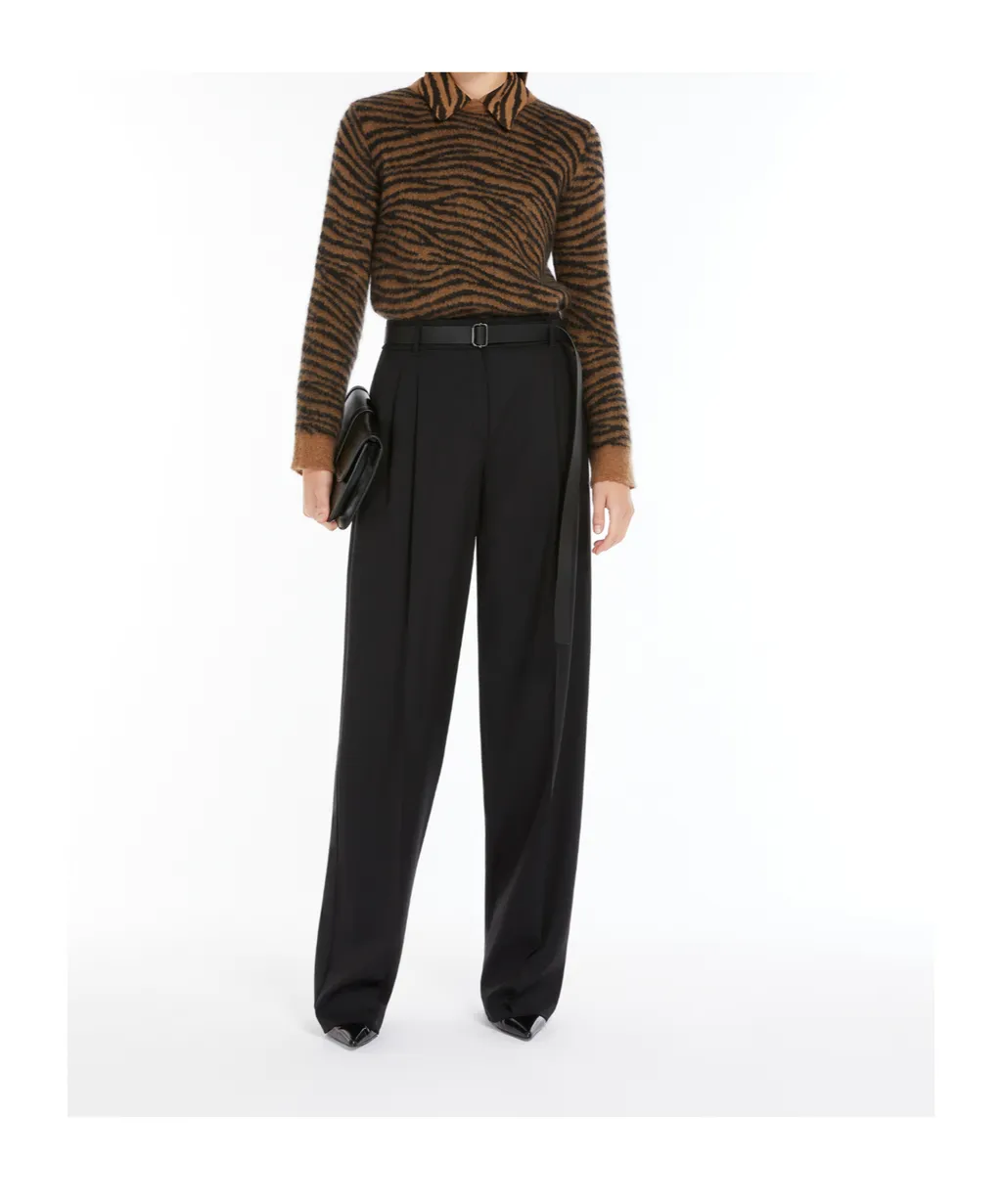 Wool Twill Trousers