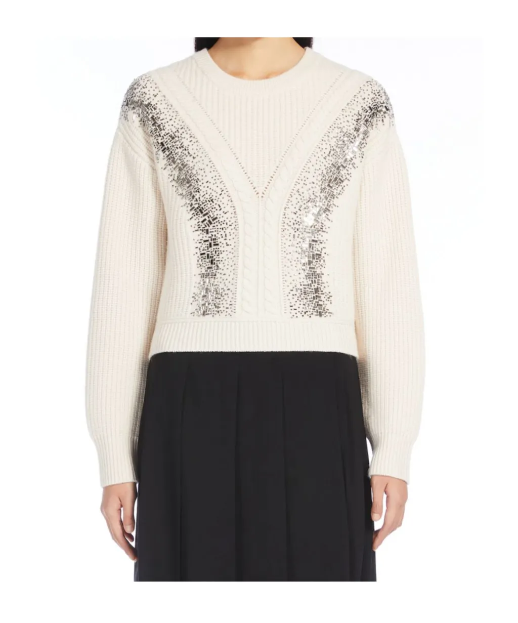 Long-Sleeved Wool Sweater
