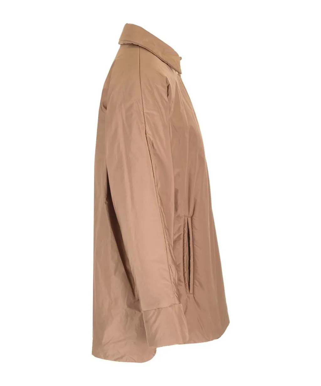 The Cube Buttoned Long-Sleeved Jacket
