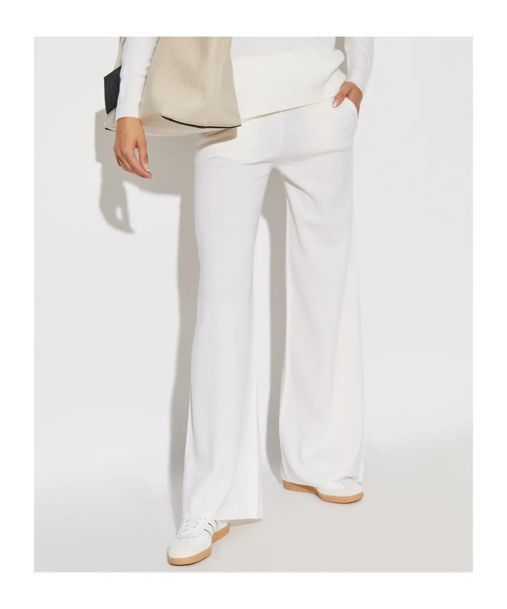 Wide-Leg Casual Pants