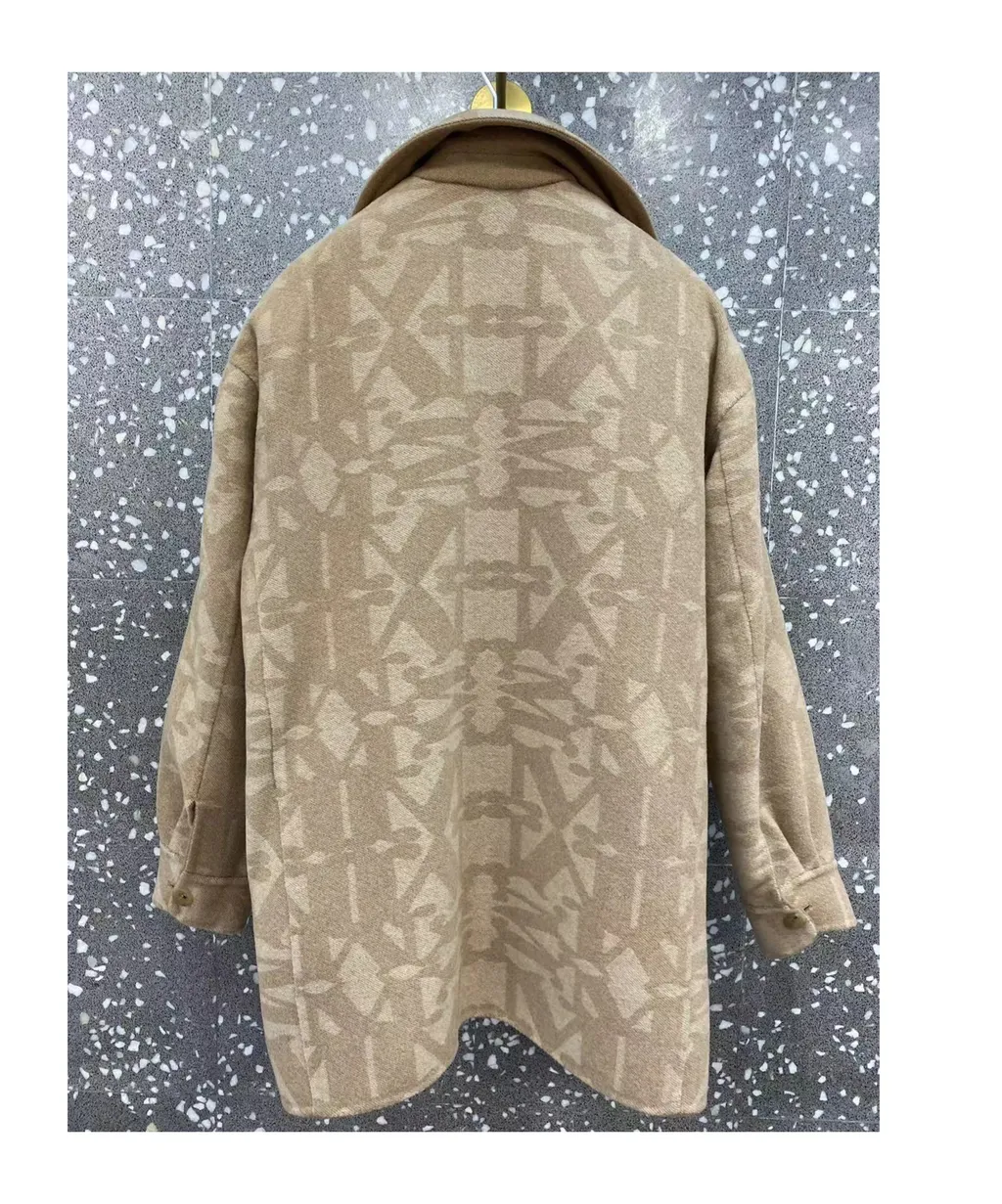 Long-Sleeved Double-Sided Coat