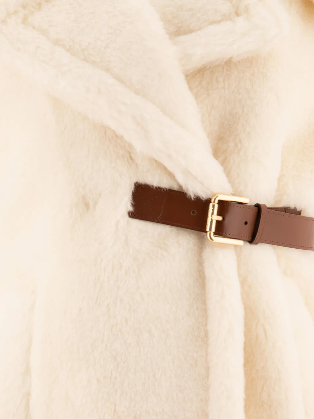 Belted Short-Sleeved Cape