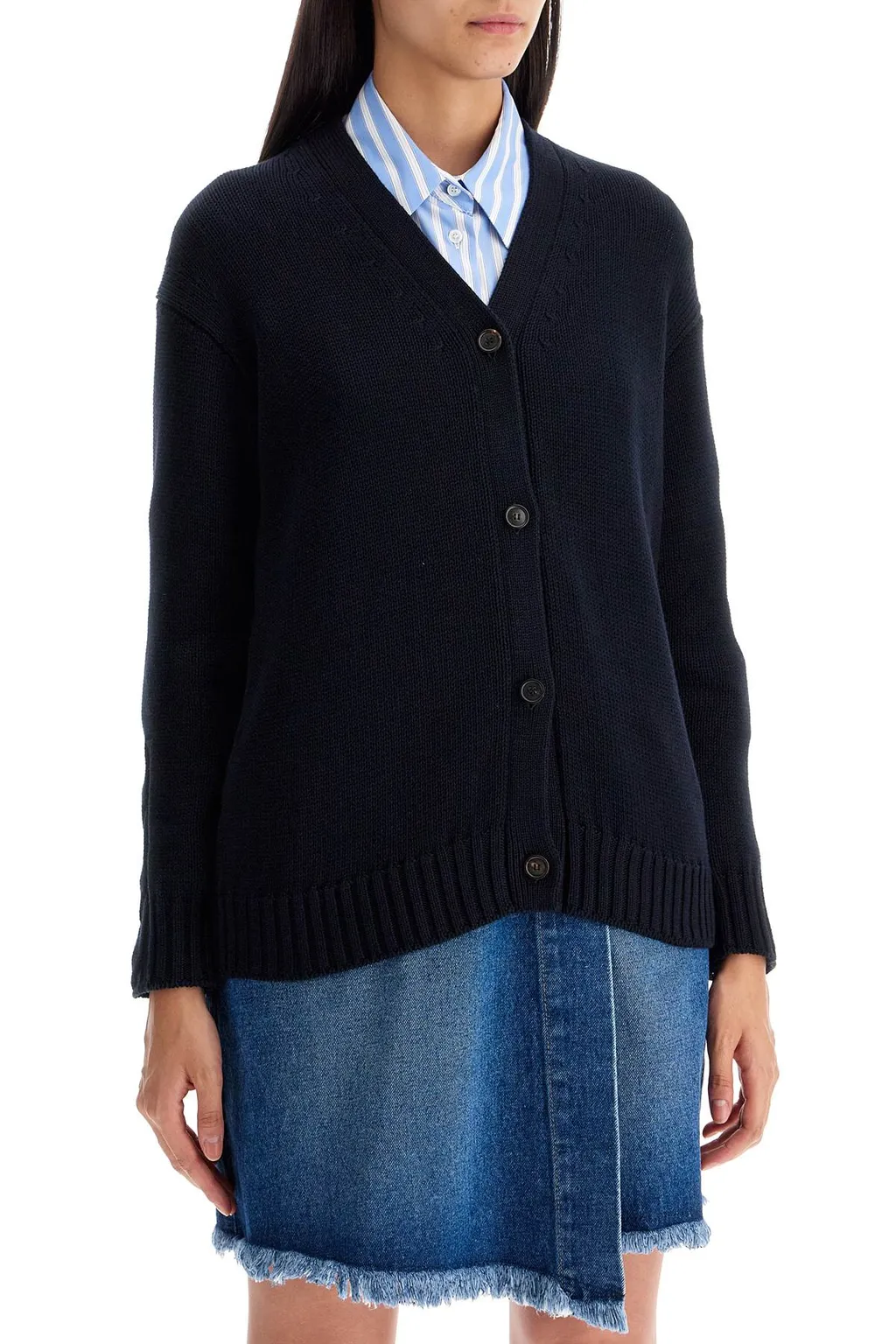 Long-Sleeved Cardigan
