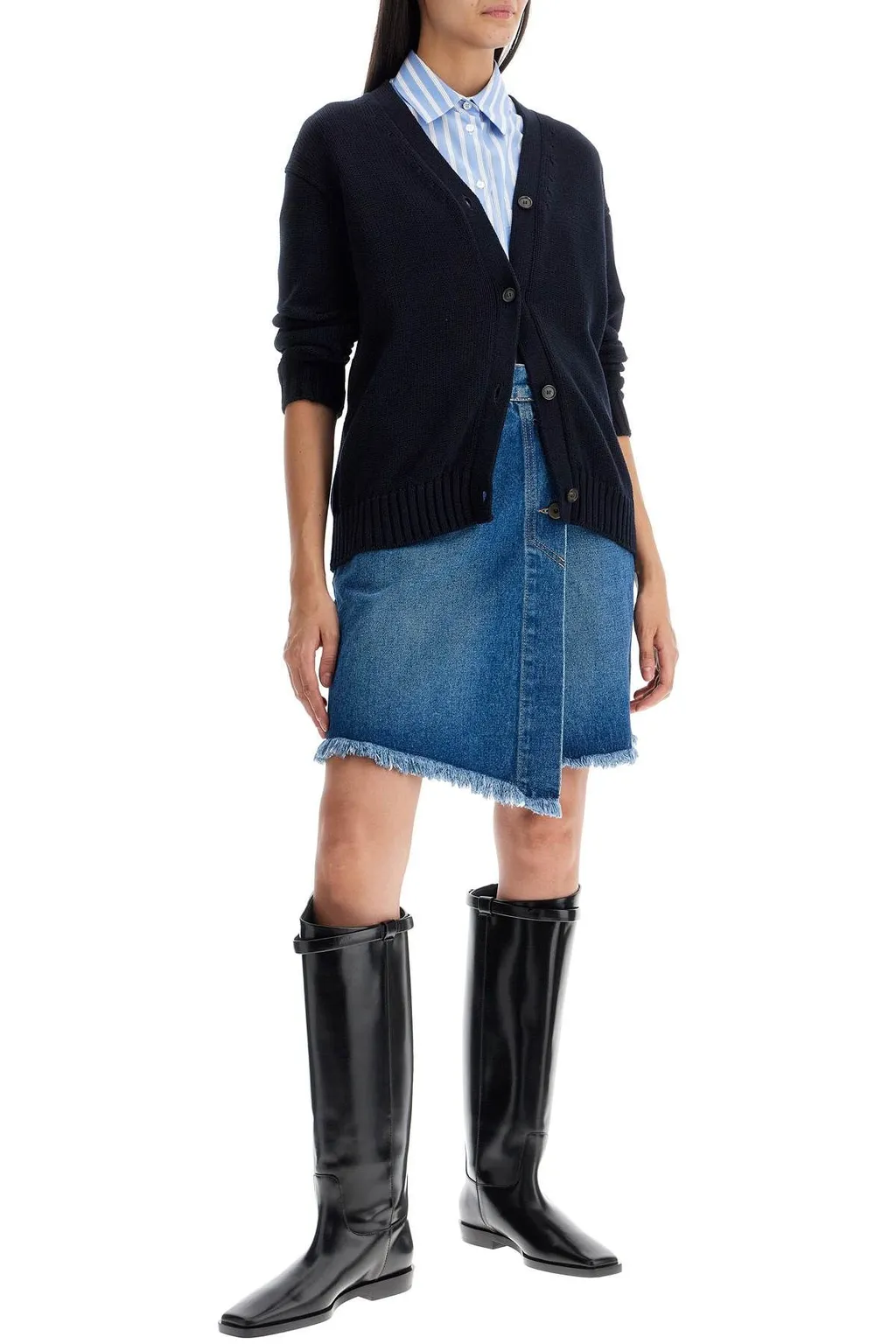 Long-Sleeved Cardigan