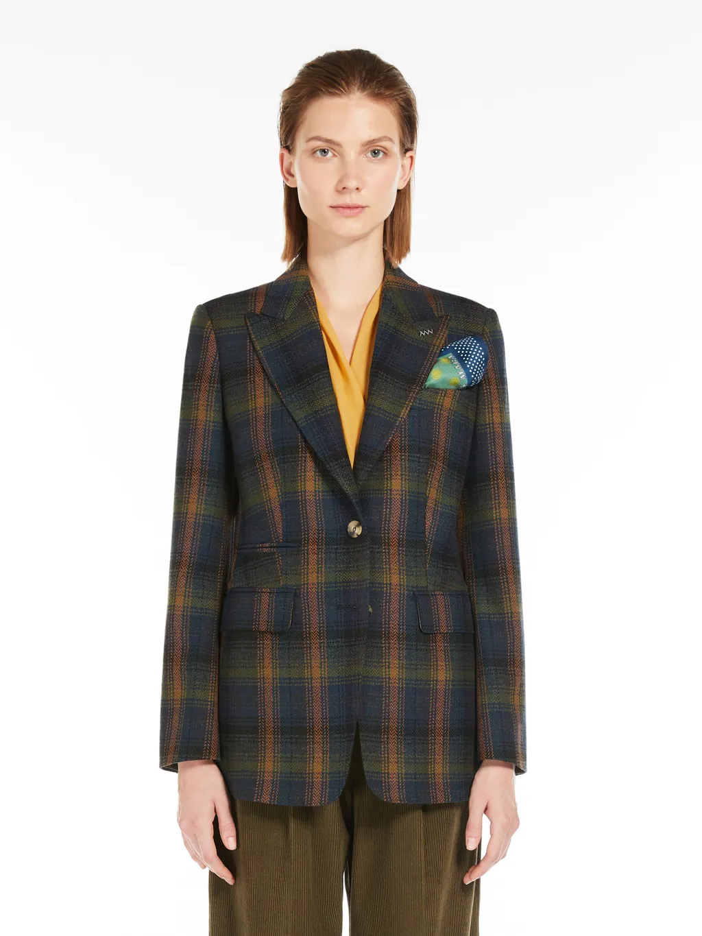 Wool Cashmere Suit Coat