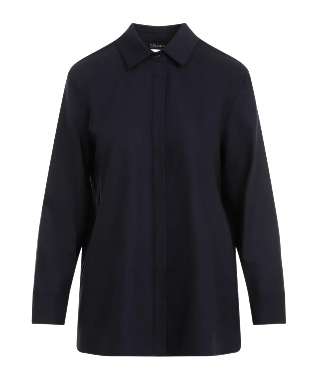 Buttoned Long-Sleeved Shirt