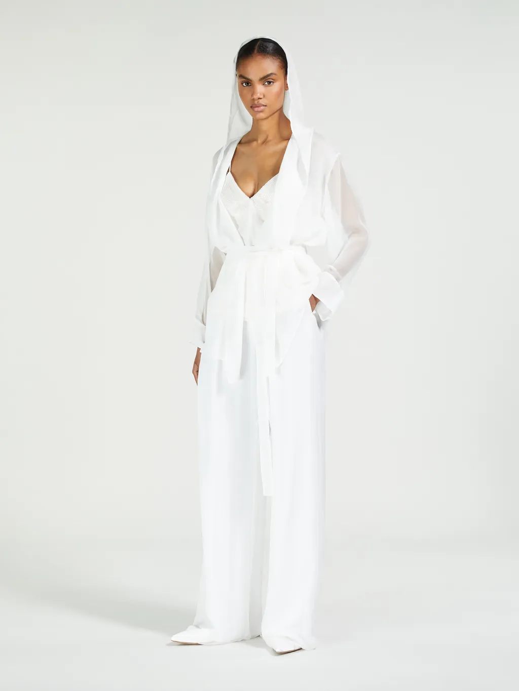 V-Neck Embroidered Top