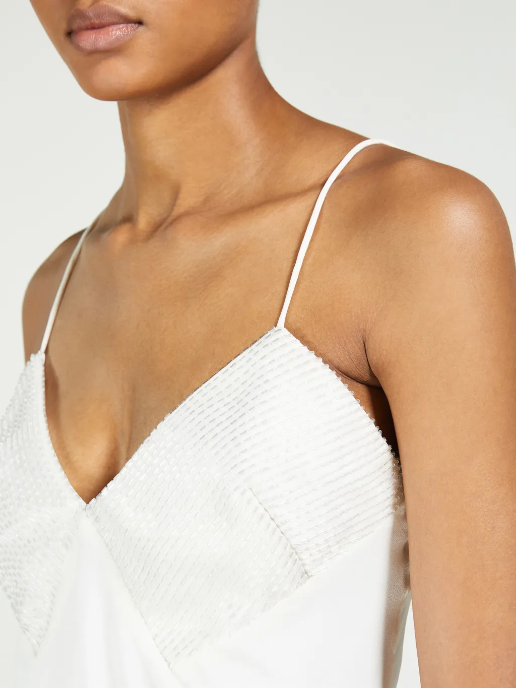 V-Neck Embroidered Top