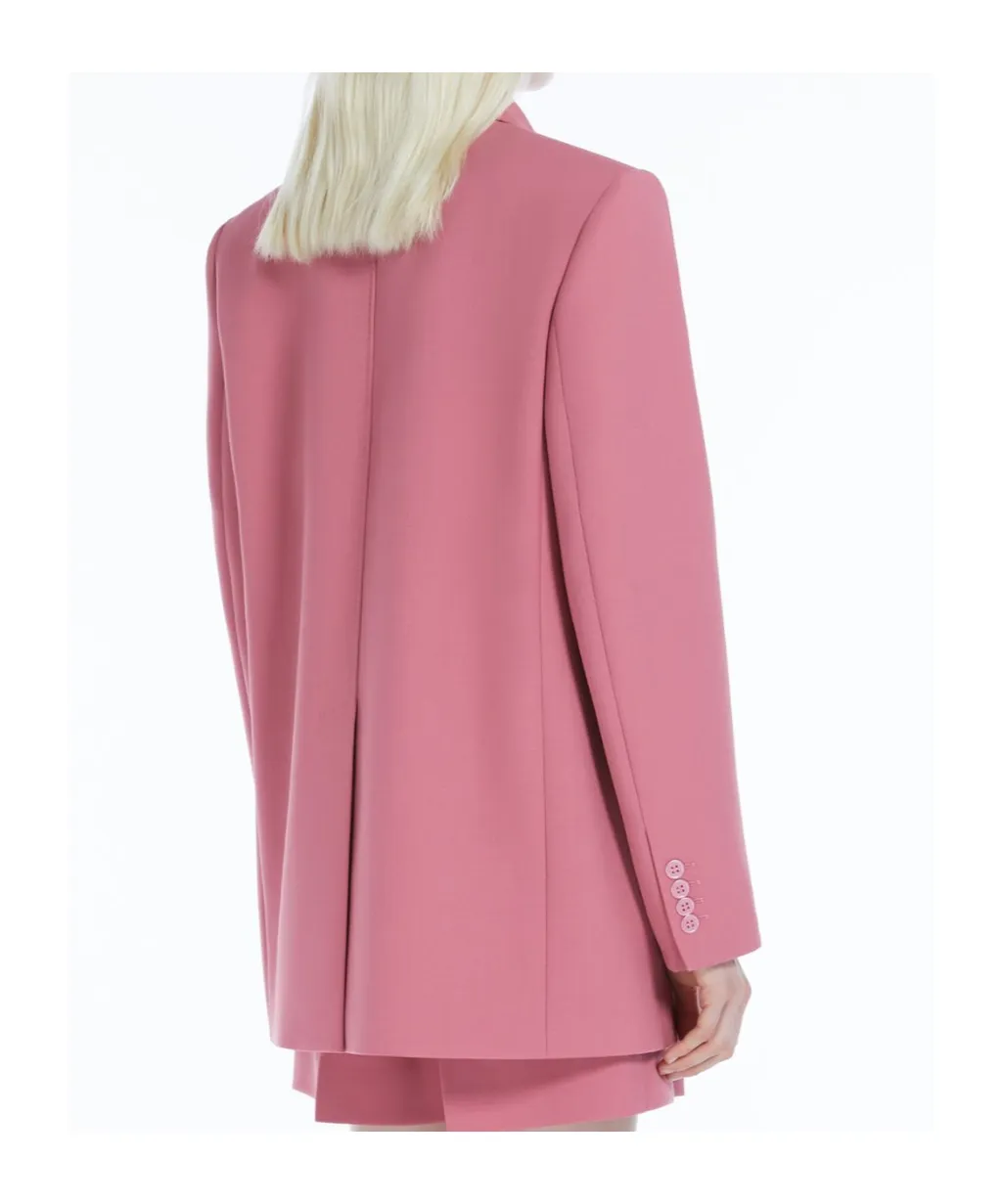 Double-Breasted Long-Sleeved Jacket