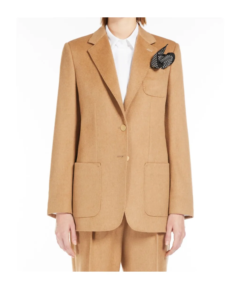 Single-Breasted Long-Sleeved Jacket