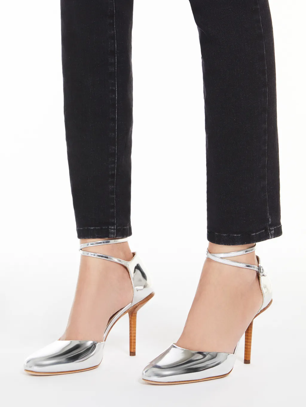 Round Head Mary Jane High Heels