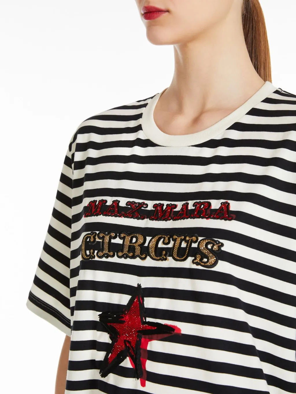 Striped Crewneck T-Shirt