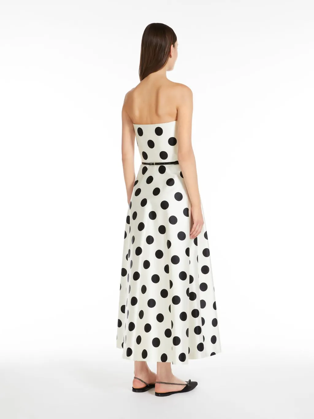 Dotted Sleeveless Dress