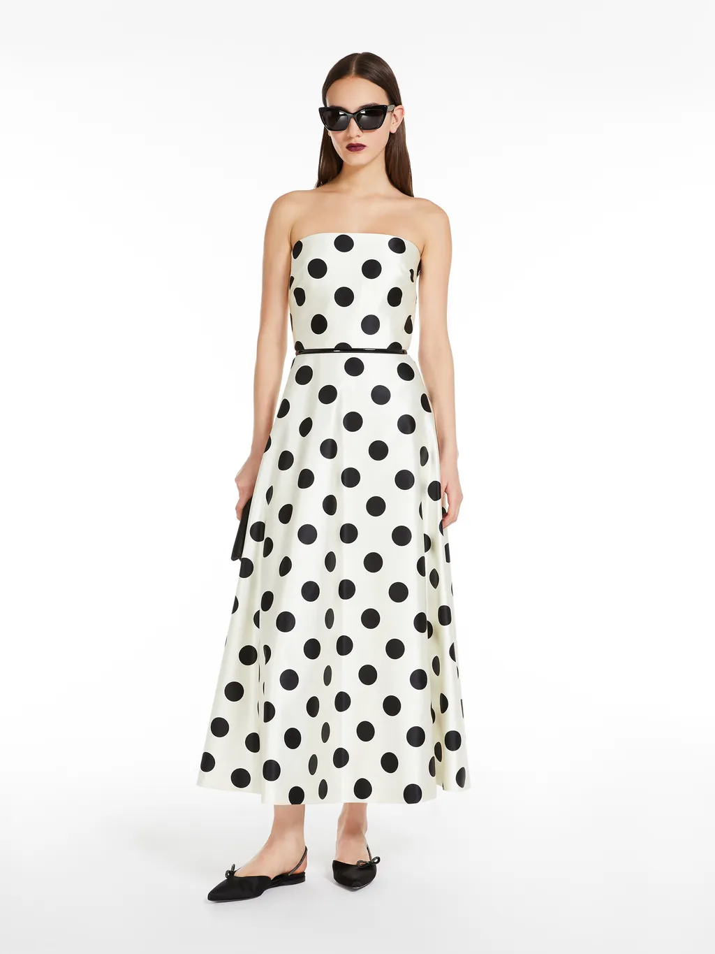 Dotted Sleeveless Dress