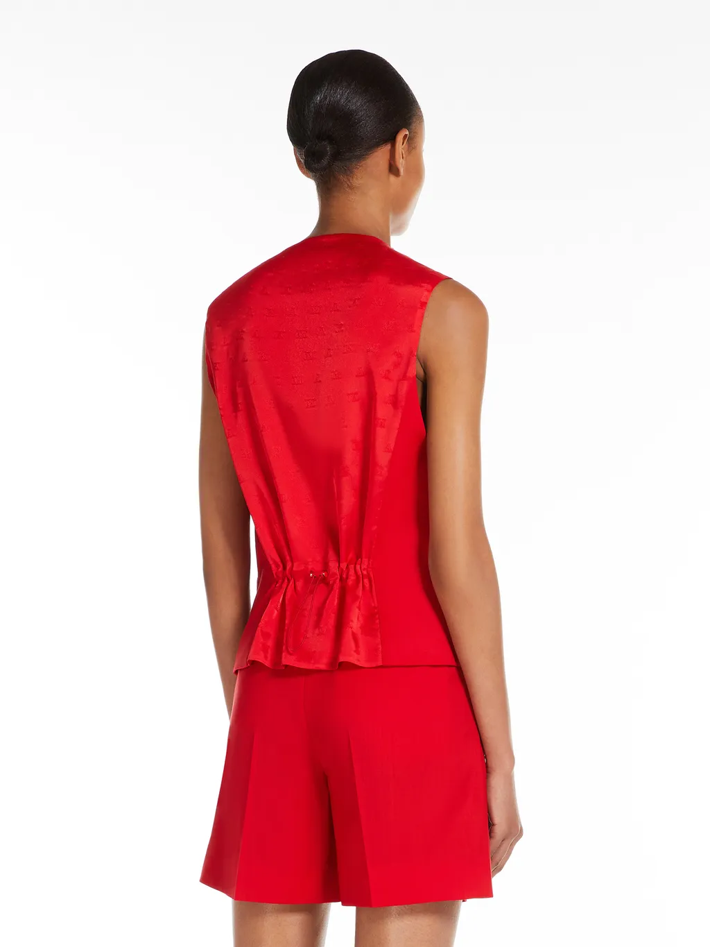 Single-Breasted V-Neck Waistcoat