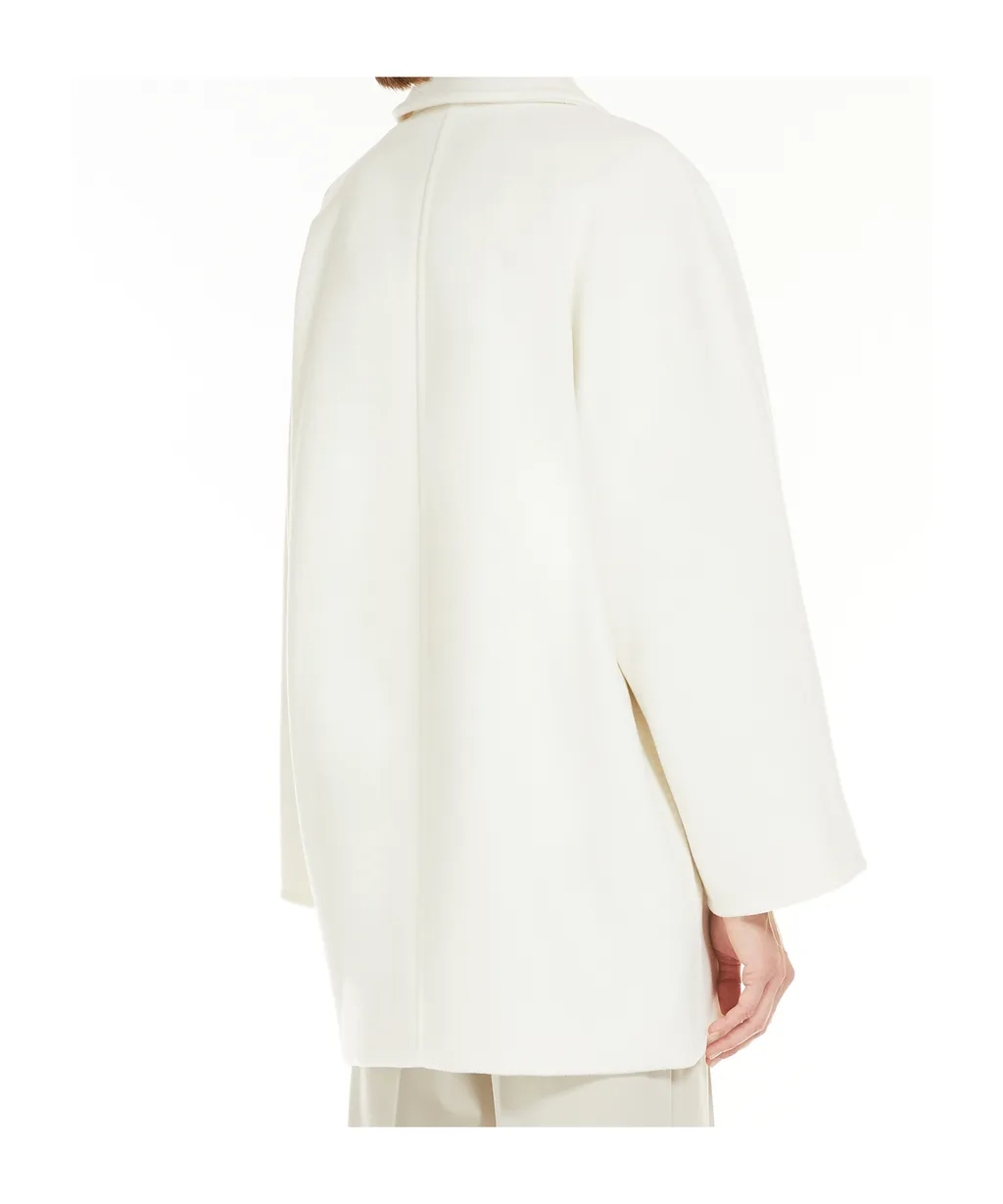 Double-Breasted Long-Sleeved Coat