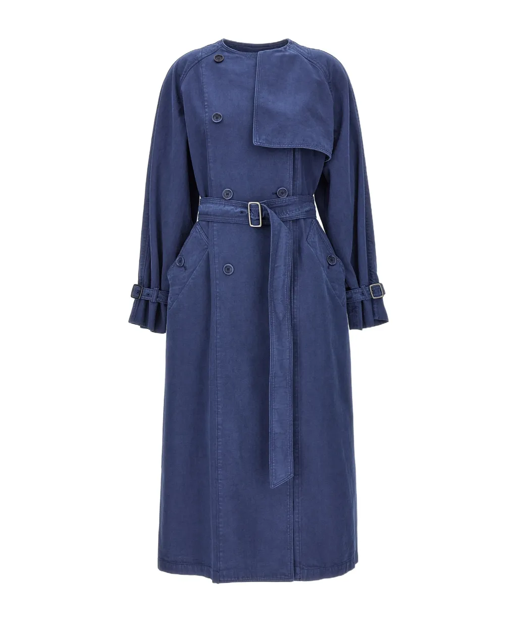 Double-Breasted Trench Coat