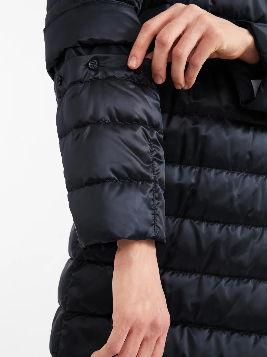 The Cube Belted Padded Coat
