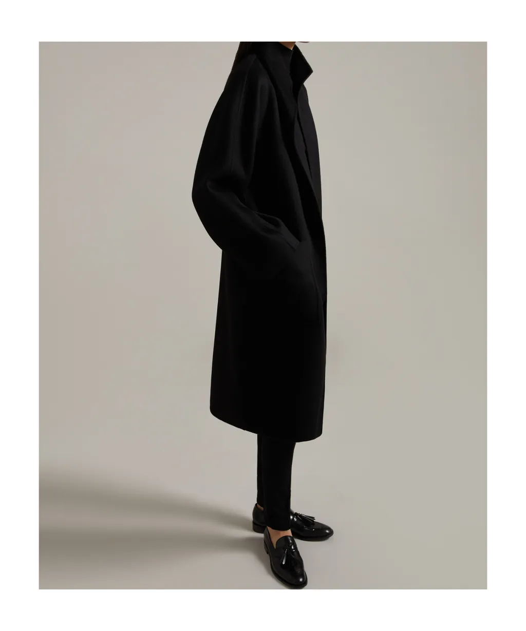 Lilia Belted Long-Sleeved Coat