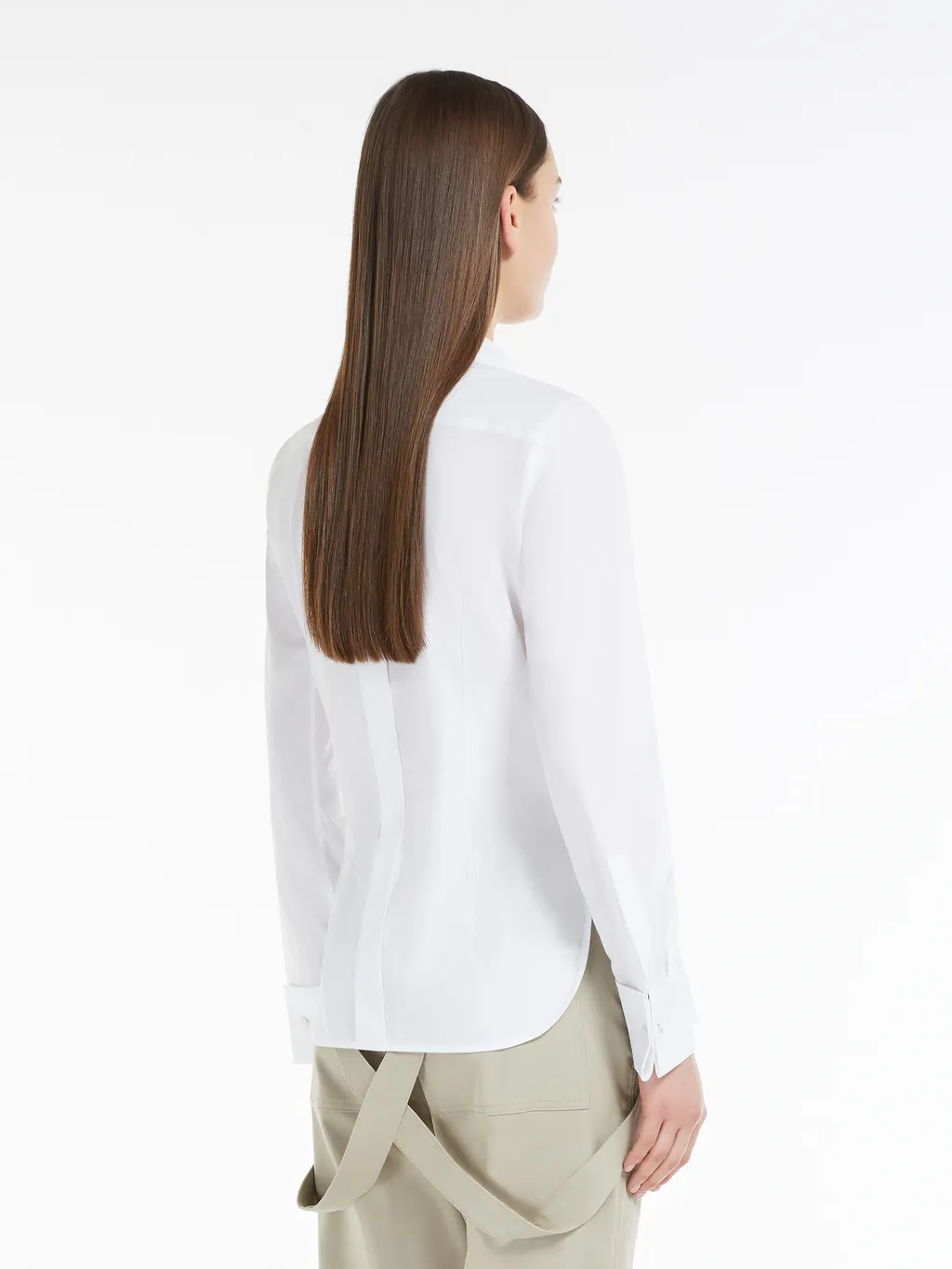 Collared Long-Sleeved Shirt