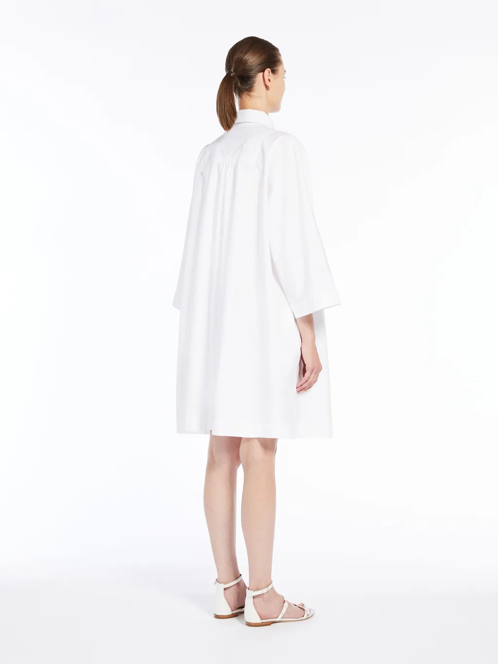 Lapel Shirt Dress