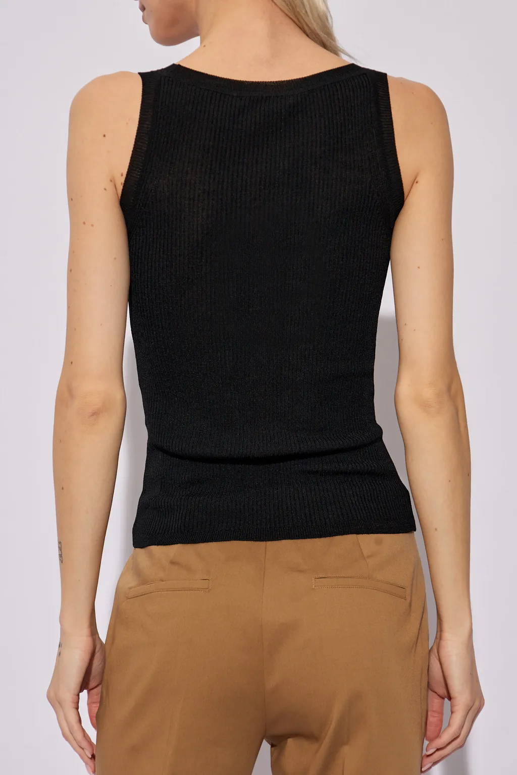 Rib Knitted Vest