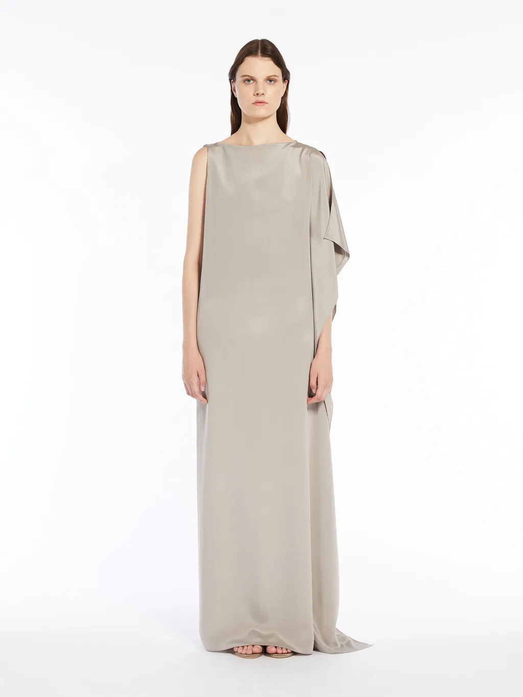 Pianoforte One-Shoulder Ruffled Dress