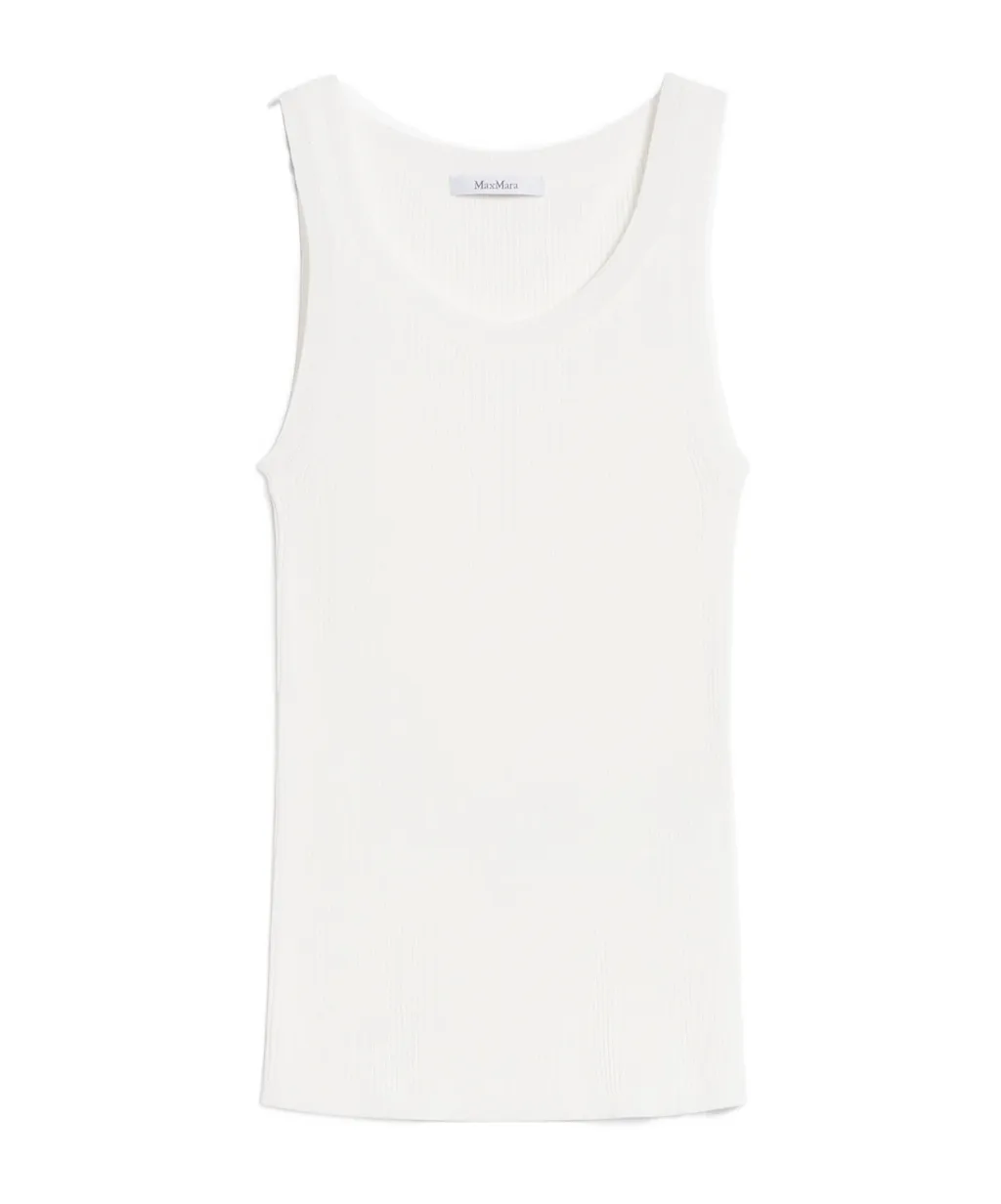 Zemira Ribbed Sleeveless Top