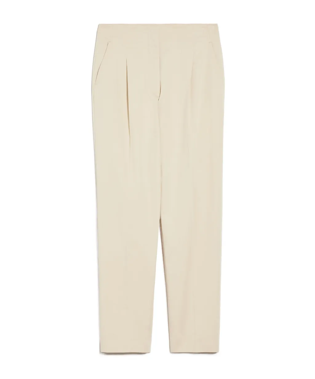 Logo Patch Straight Leg Pants