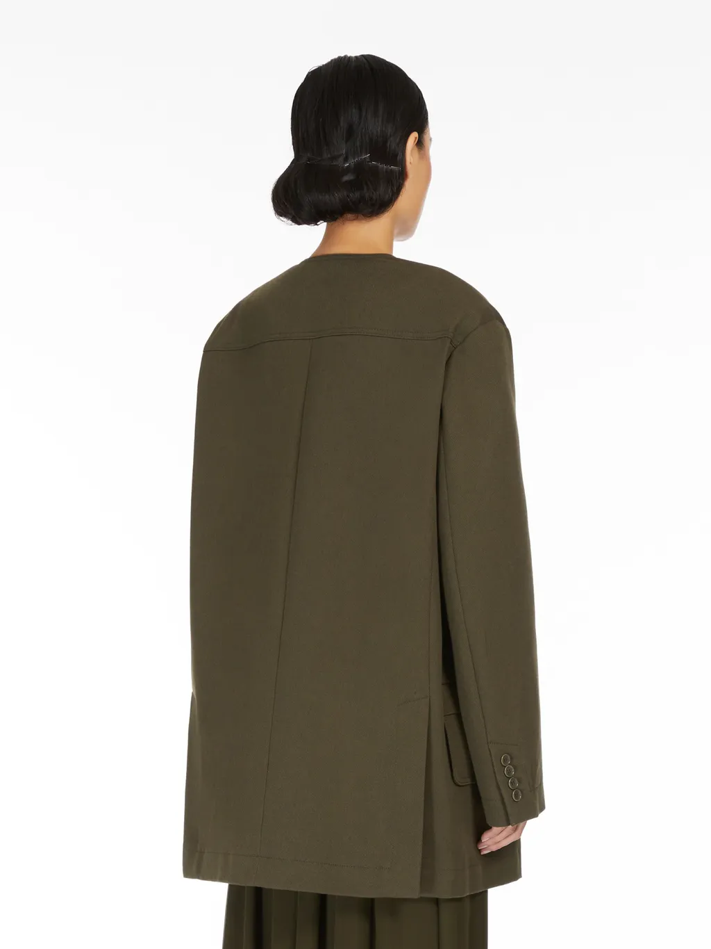 Recital Buttoned Long-Sleeved Jacket