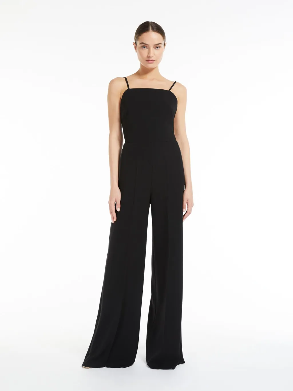 Straight Leg Sleeveless Jumpsuit