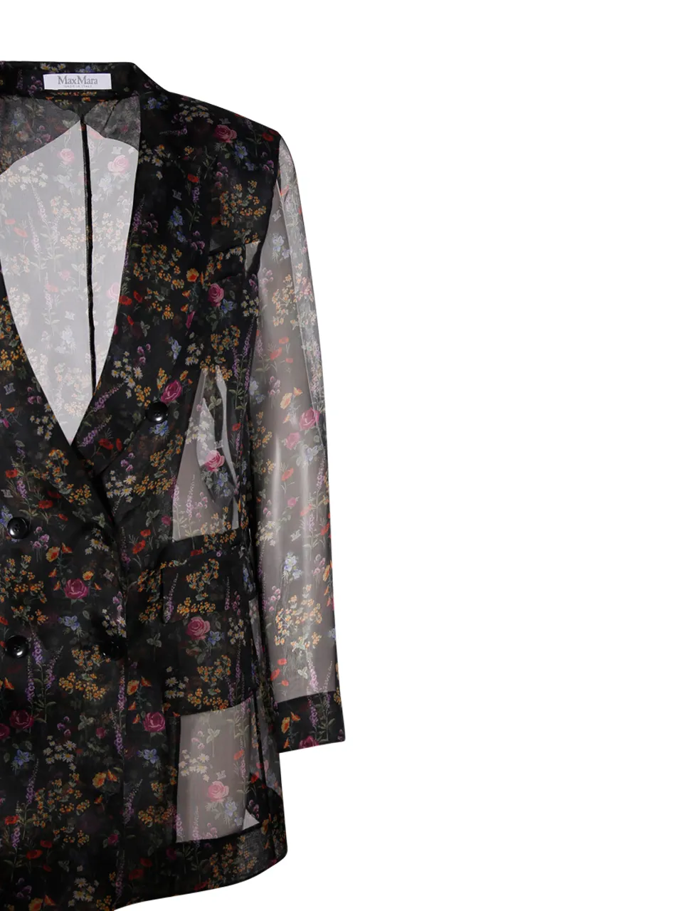 Floral Printed Sheer Jacket