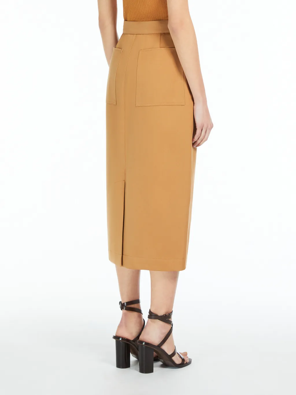 Cresta Button Detailed Midi Skirt