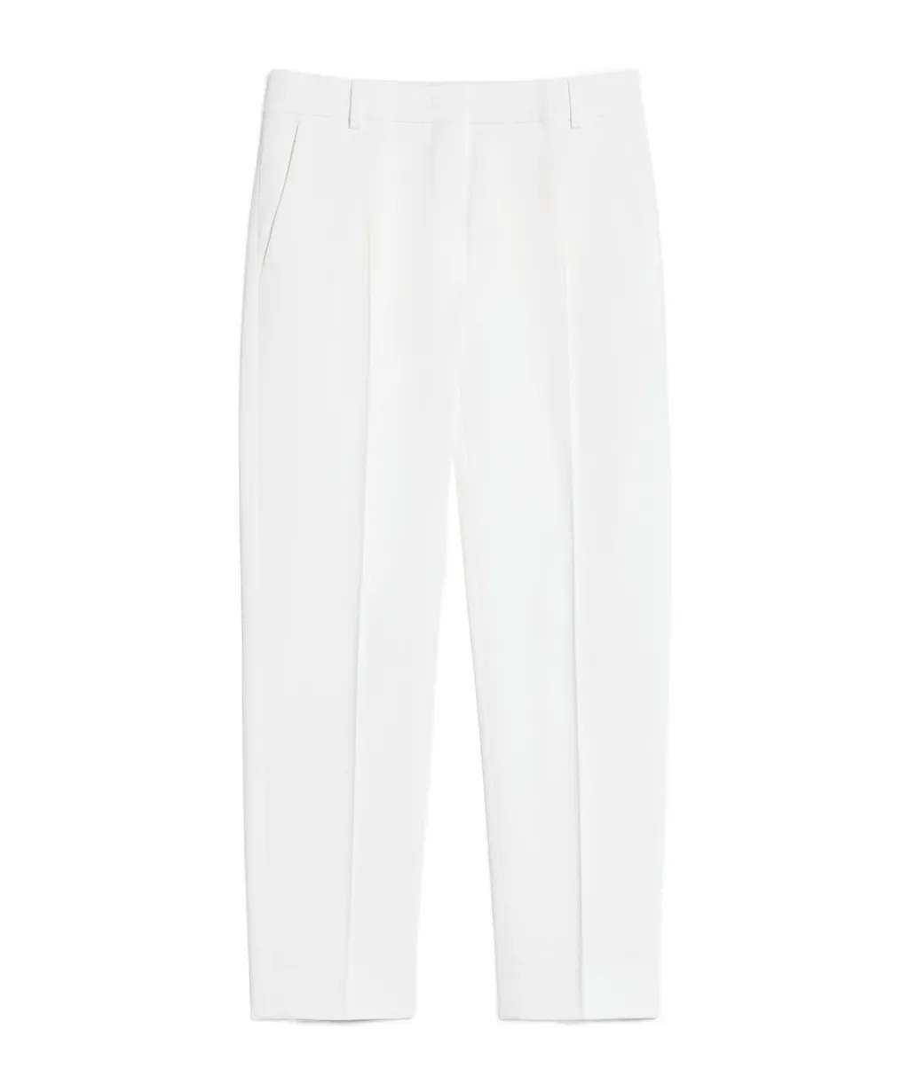 Tapered Cropped Trousers