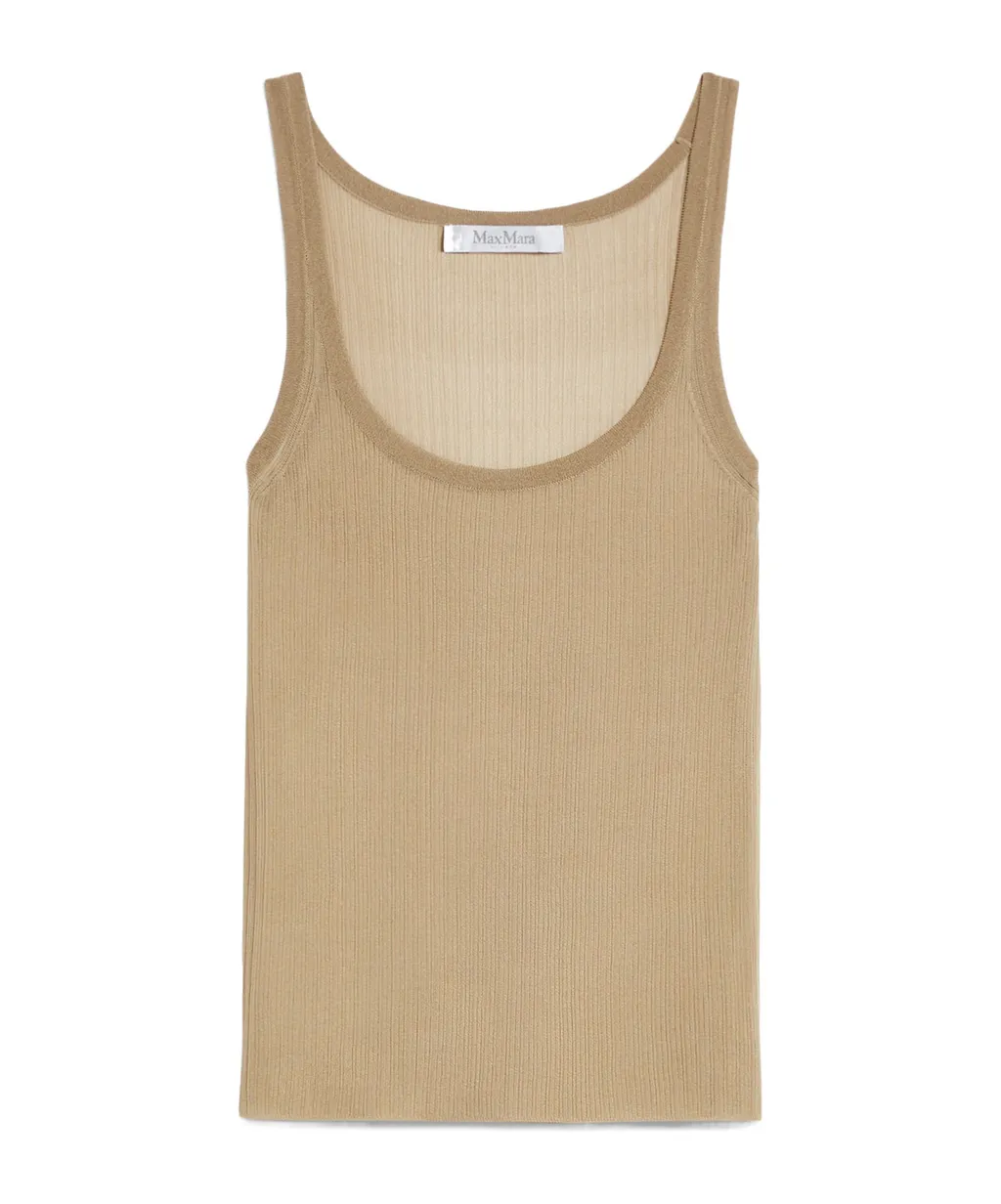 Bastia Sleeveless Ribbed Top