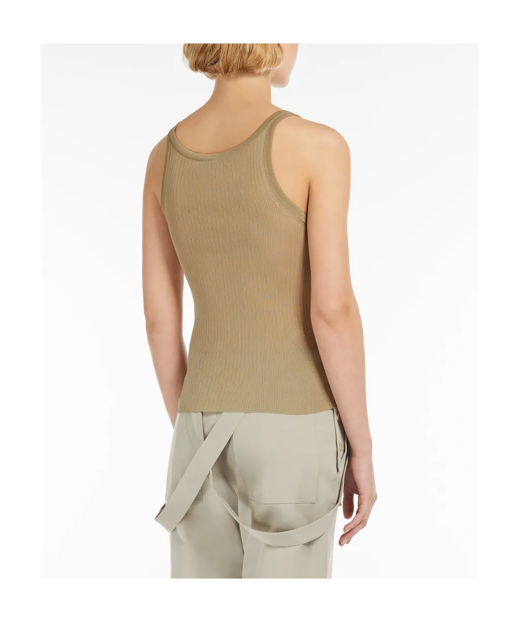 Bastia Sleeveless Ribbed Top