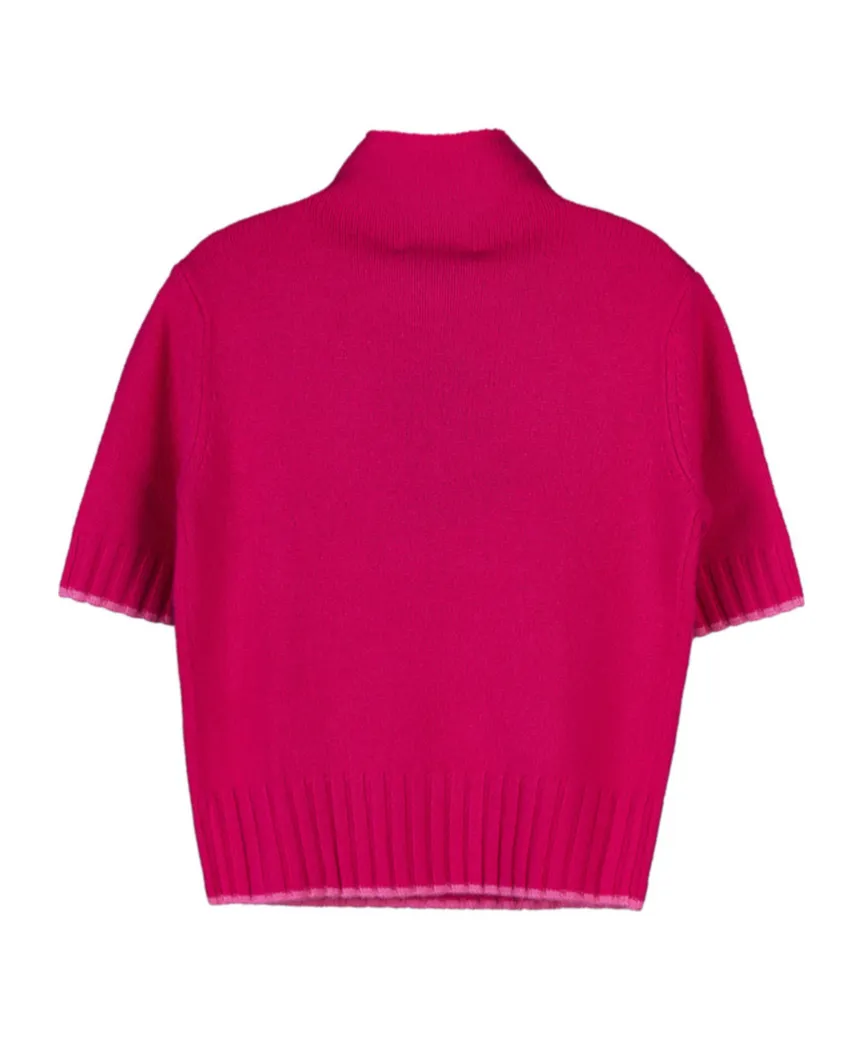 Short-Sleeved Sweater