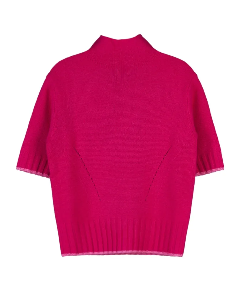Short-Sleeved Sweater